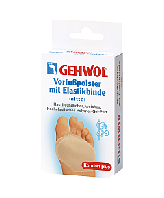 Gehwol - Защитная гель-подушка под плюсну из гель-полимера и эластичной ткани 1 шт 